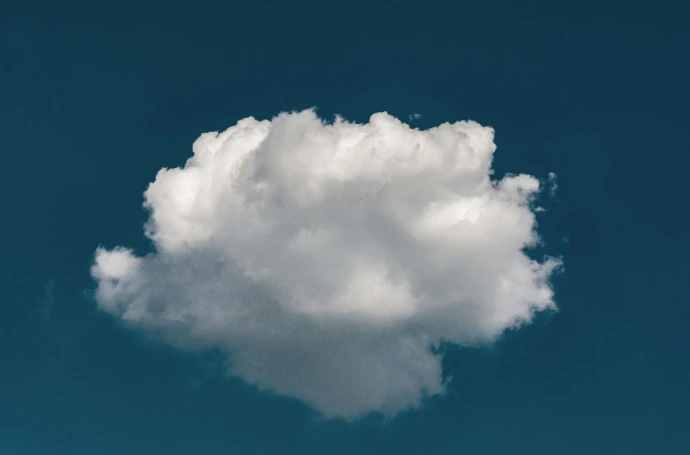 white clouds